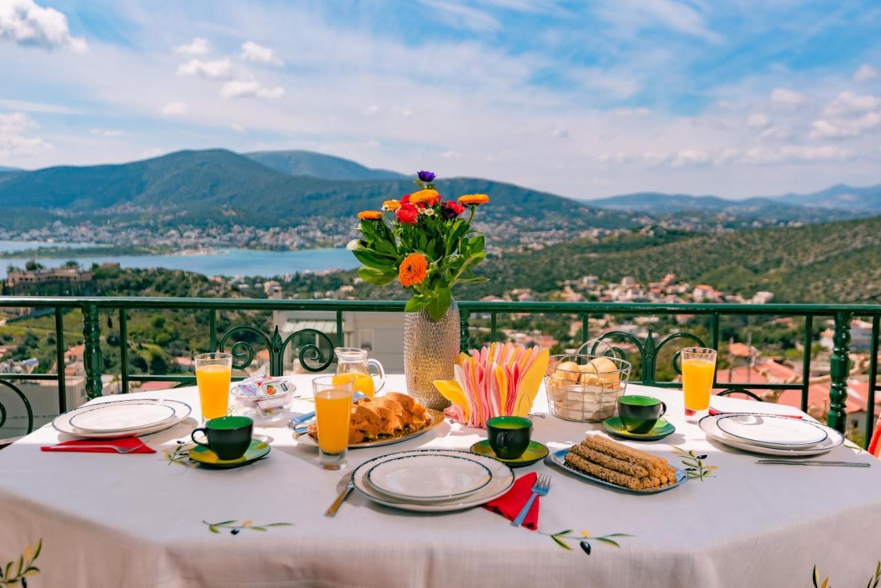 Georgia'S Holiday Apartment With Amazing Sea View Porto Rafti Bagian luar foto