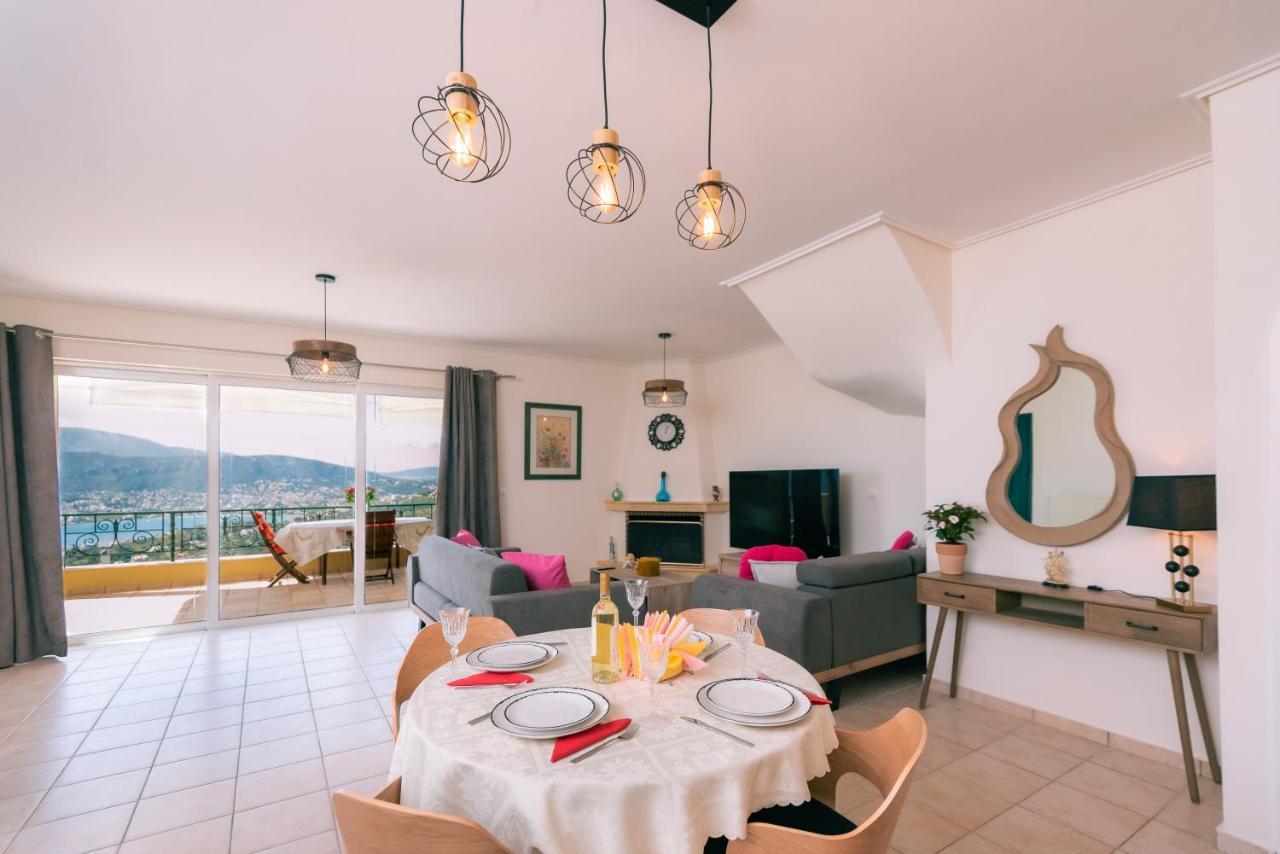 Georgia'S Holiday Apartment With Amazing Sea View Porto Rafti Bagian luar foto