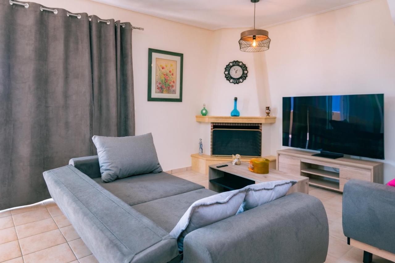 Georgia'S Holiday Apartment With Amazing Sea View Porto Rafti Bagian luar foto