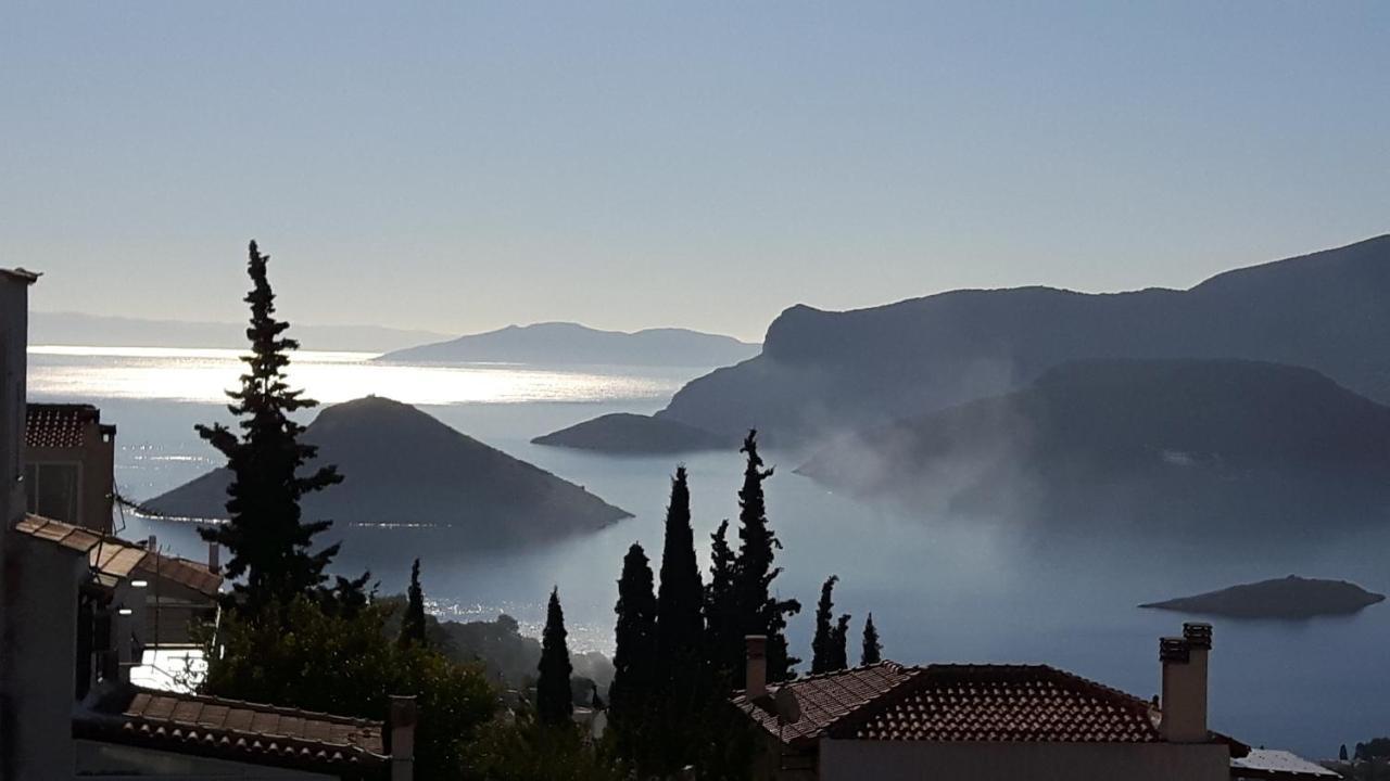 Georgia'S Holiday Apartment With Amazing Sea View Porto Rafti Bagian luar foto